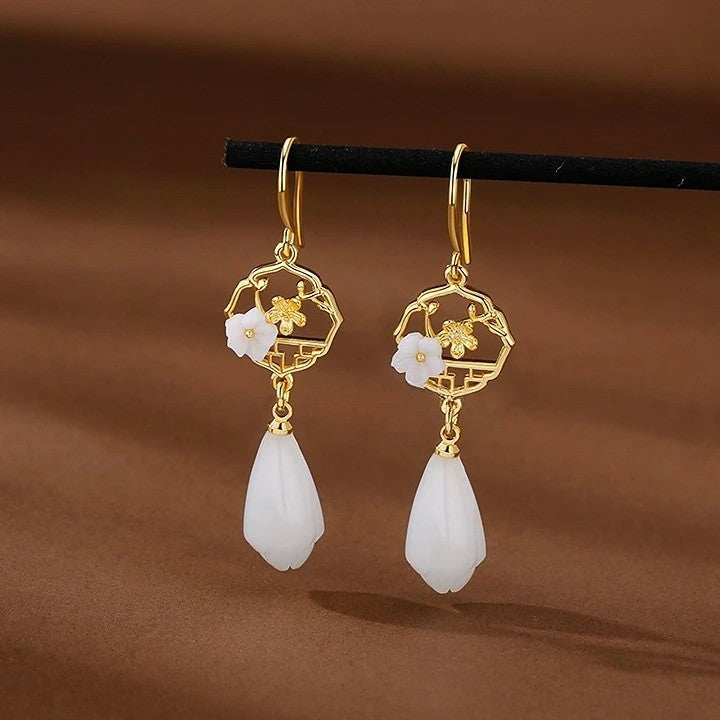 Serene Window Blossom Earrings