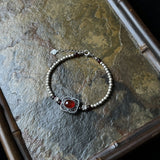 Mystic Harmony Retro Silver Bracelet