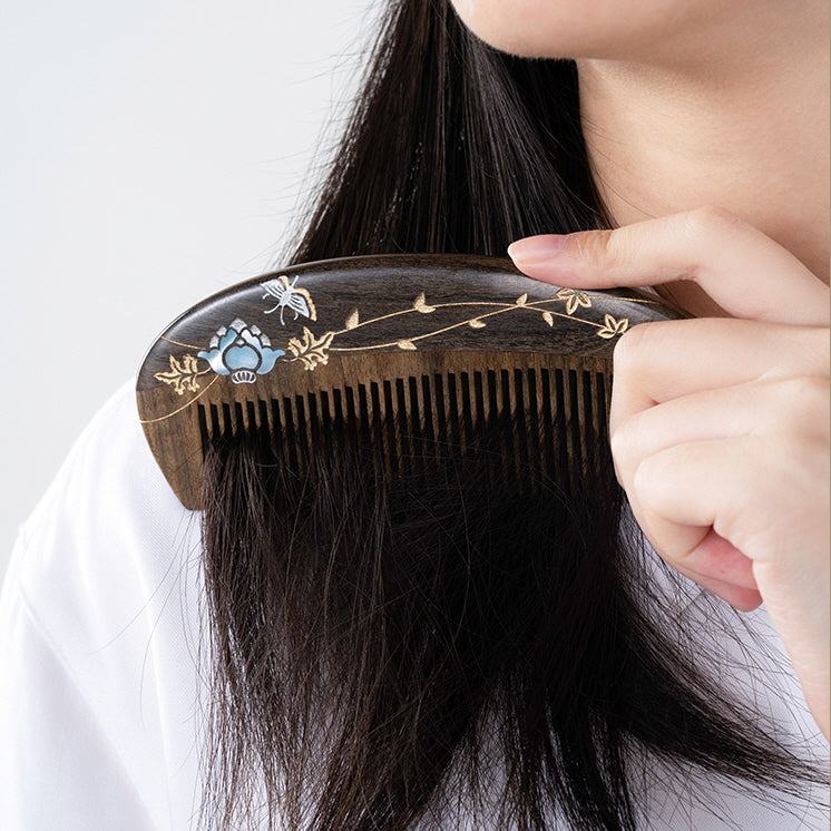 Artisan Self Care Mirror & Comb Set