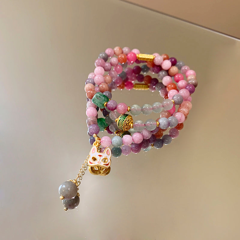 Fox Pastel Joy Wrap Bracelet