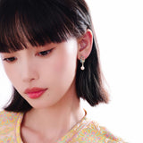 Artful Landscape Pearl Earrings