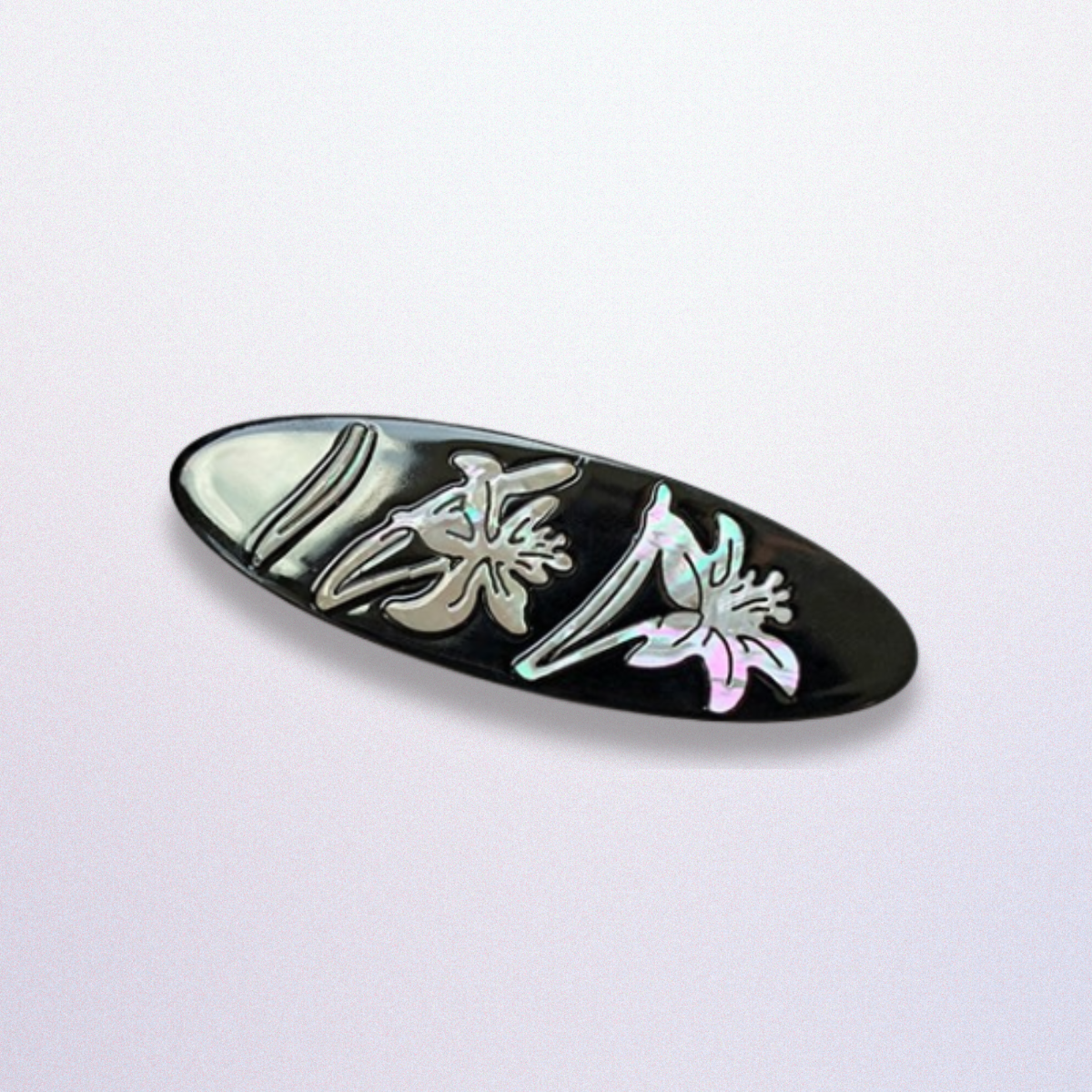 Mother-of-Pearl Lily Hair-Clip