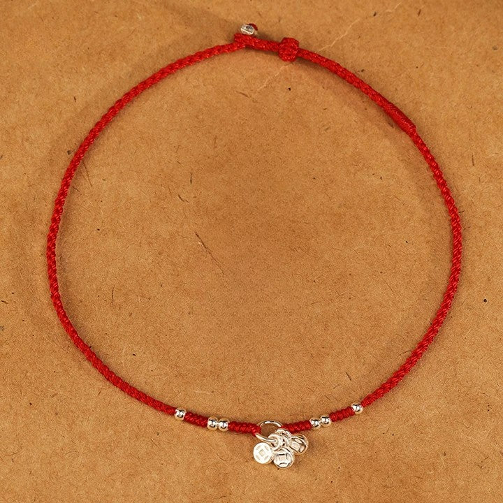 Eastern Blessing Charm Rope Bracelet