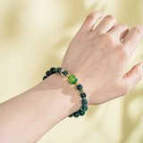 Green Sugar Agate Jade Bracelet