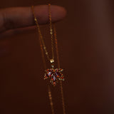 Autumn Embrace Maple Necklace