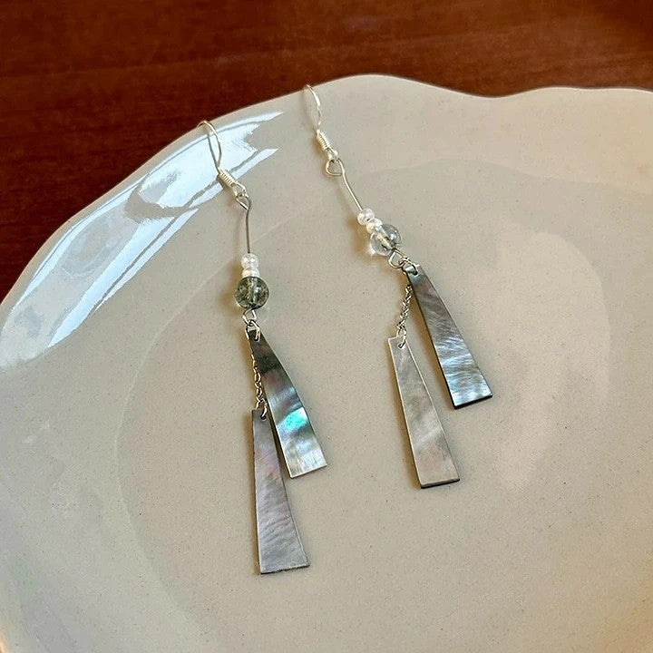 Reflection Aura Shell Earrings