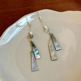 Reflection Aura Shell Earrings