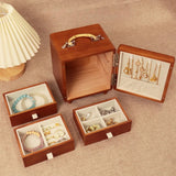 Zen Bamboo Handle Jewelry Box
