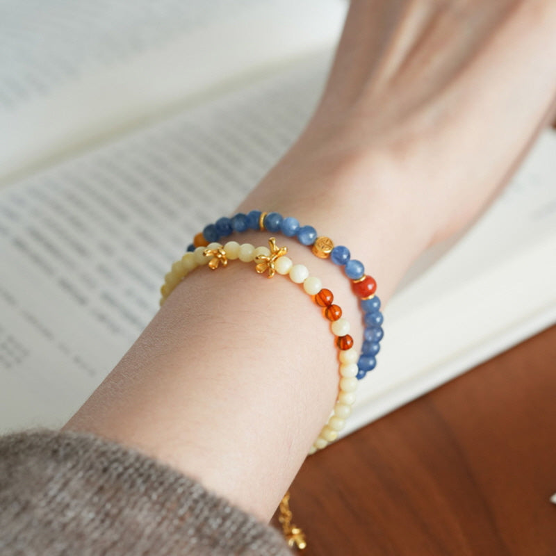 Love Stone Healing Blue Bracelet