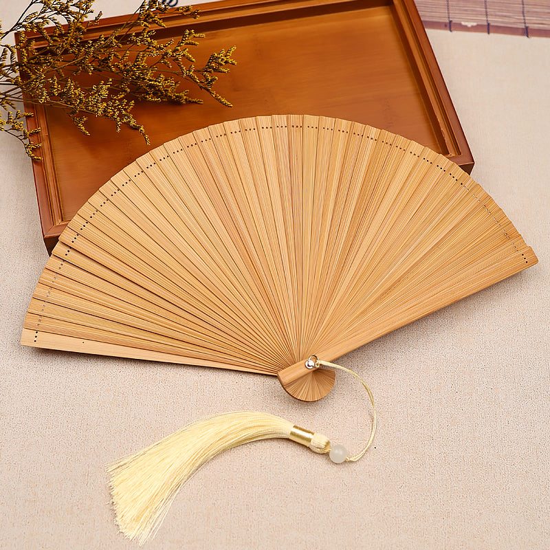 Tiny Bamboo Folding Fan (3 color)