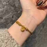Ancient Gold Lucky Bag Bracelet
