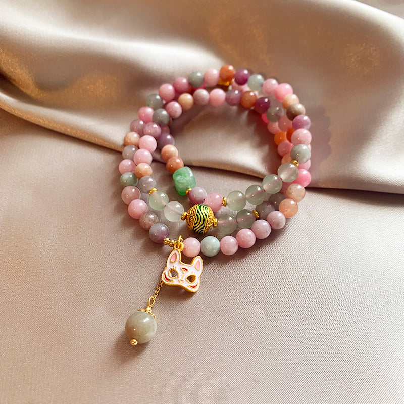 Fox Pastel Joy Wrap Bracelet