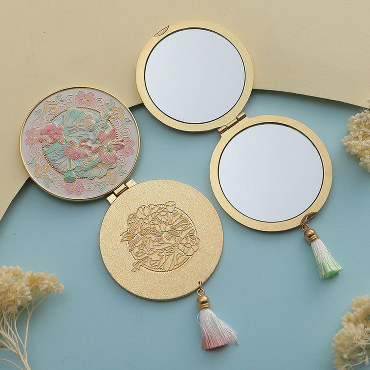 True Self Lotus Pocket Mirror