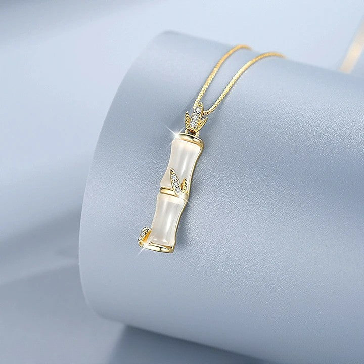 Heart Warming Bamboo Necklace