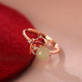 Koi Treasure Silver Ring