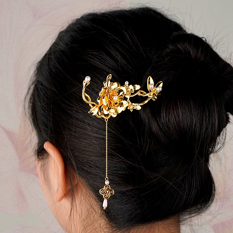 The Queen Mirror & Hair Stick Set