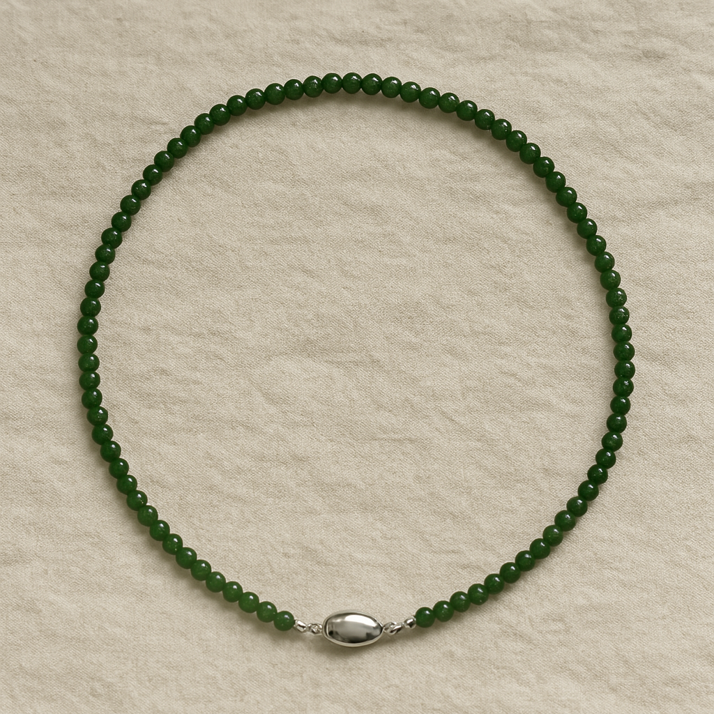 Evergreen Jade Quartz Necklace