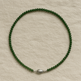 Evergreen Jade Quartz Necklace