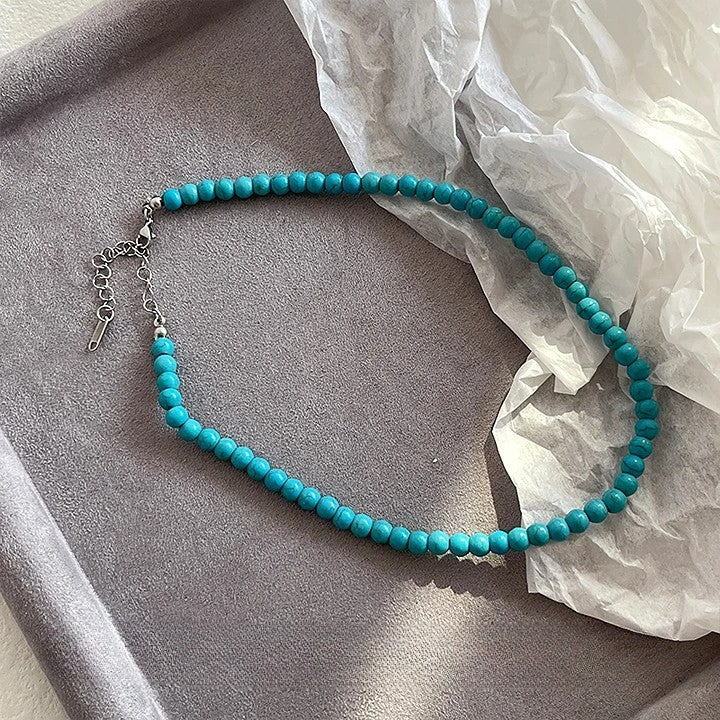 Majestic Turquoise Blue Necklace