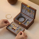 Awakened Treasures Walnut Jewelry Box