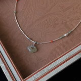 Hetian Jade Ruyi Necklace