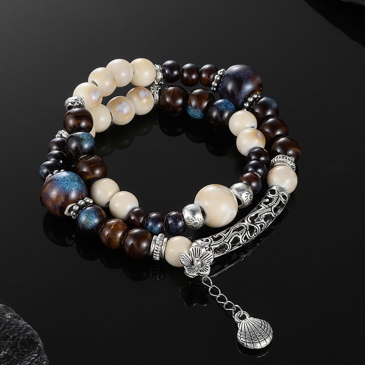 Earthstone Strength Wrap Bracelet