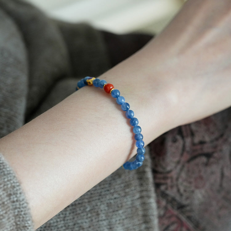 Love Stone Healing Blue Bracelet