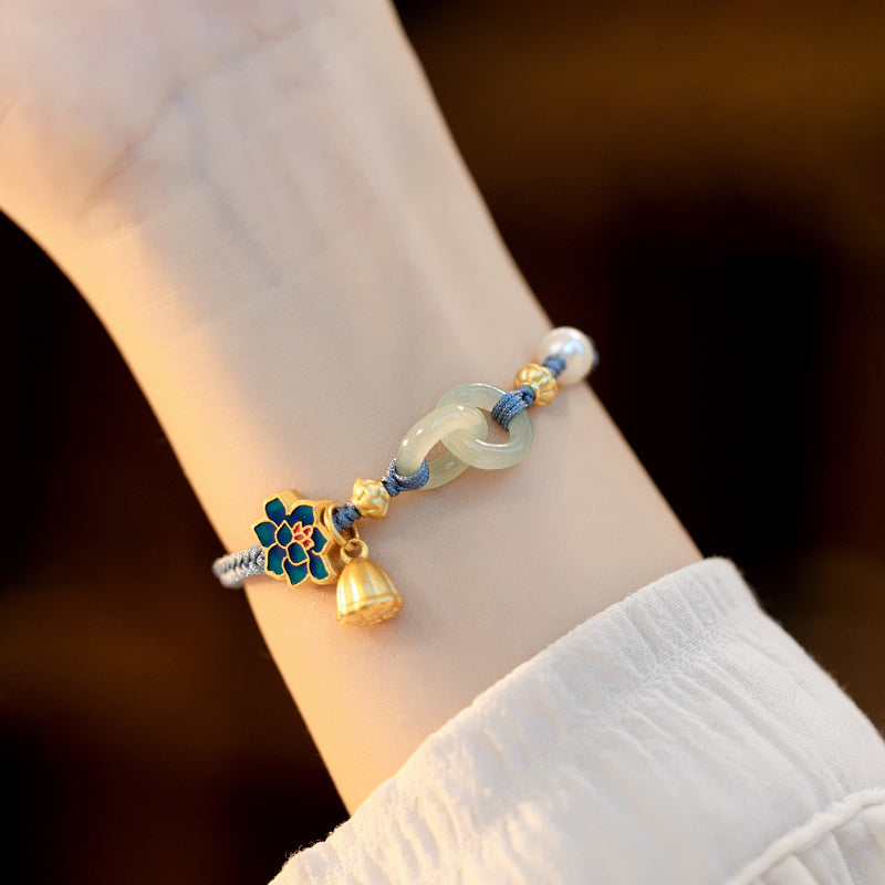 Destiny Link Lotus Bracelet