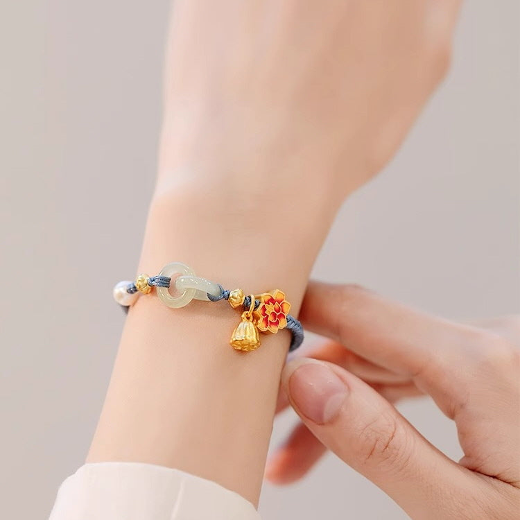 Destiny Link Lotus Bracelet