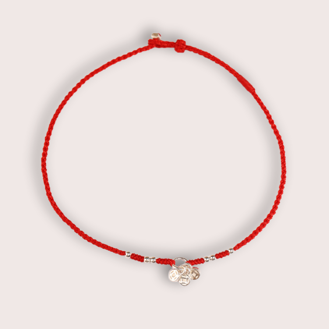Eastern Blessing Charm Rope Bracelet
