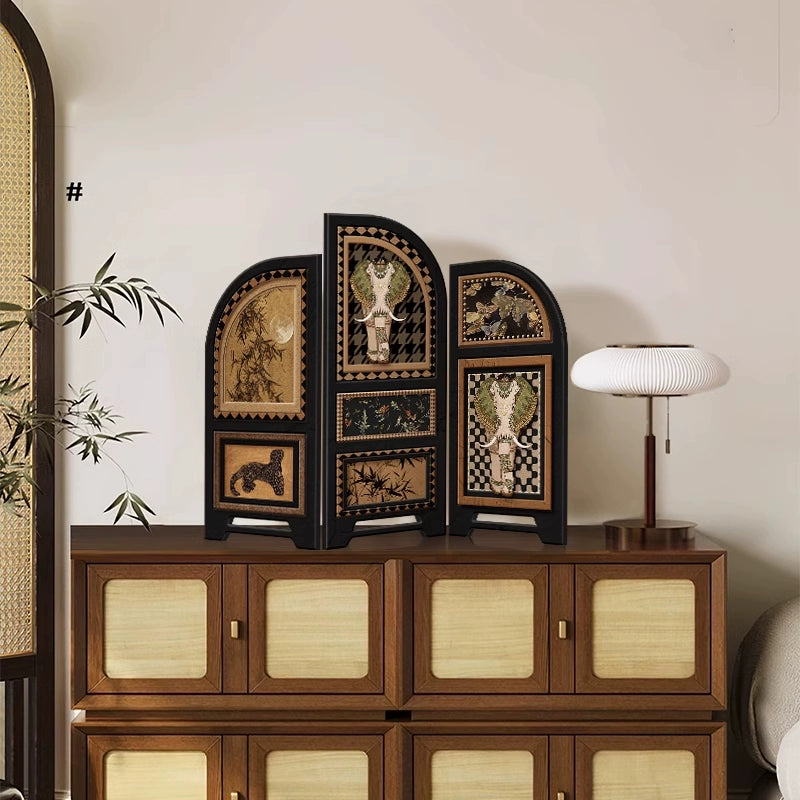 Modern Eastern Soul Folding Screen