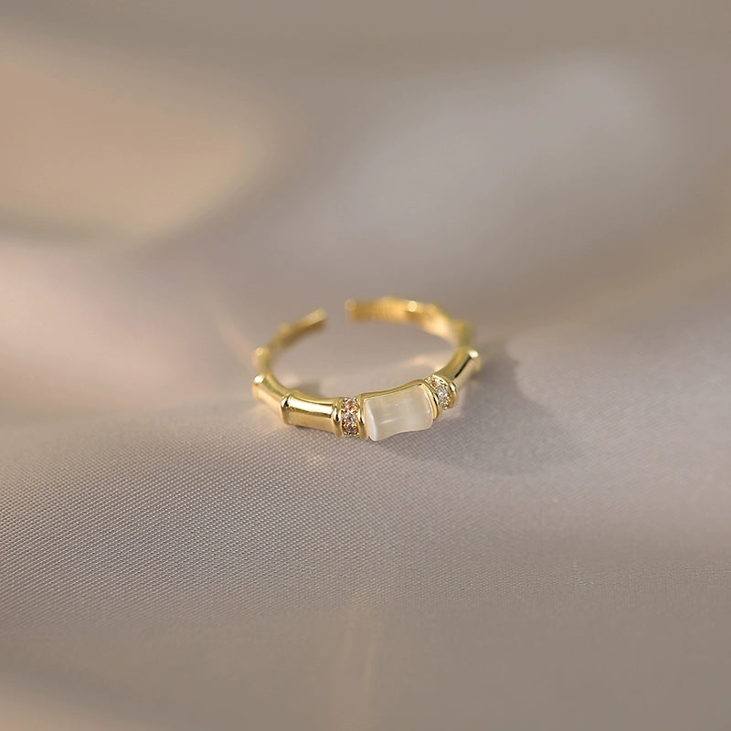 Bamboo Aura Resilience Ring