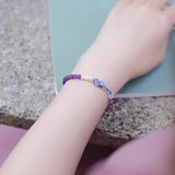 Violet Wisdom Amethyst Bracelet