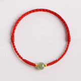 Jade Light Knotted Bracelet