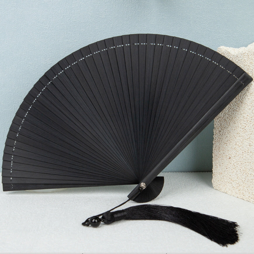Tiny Bamboo Folding Fan (3 color)