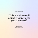 [Moment of Being Myself] Self-Discovery Question #6