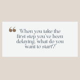 [Moment of Courage] Self-Discovery Question #7