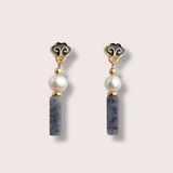 Garden of Dreams Blue Earrings