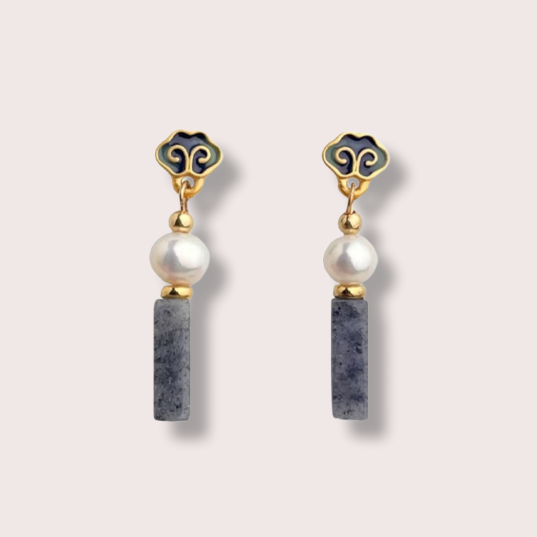 Garden of Dreams Blue Earrings