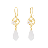Serene Window Blossom Earrings