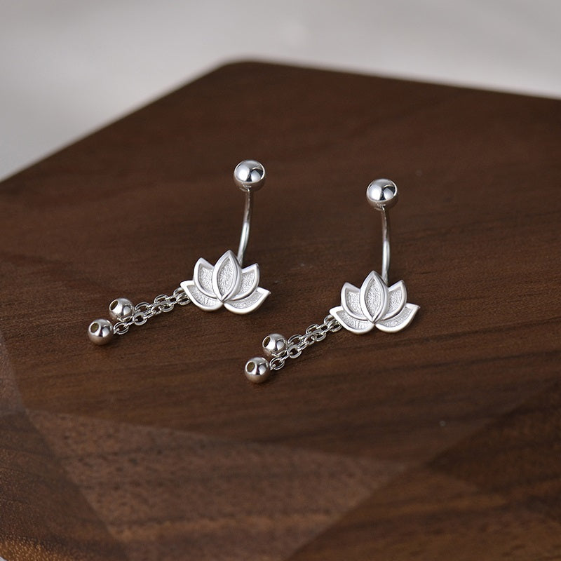 Pure Lotus Grace Drop Earrings
