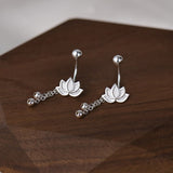 Pure Lotus Grace Drop Earrings
