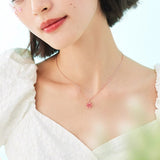 Peach Blossom Love Necklace