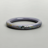Noble Lilac Thirty-Layer Lacquered Sandalwood Bangle