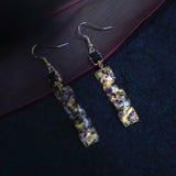 Night Banquet Square Earrings
