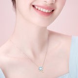 Starlight Clover Luminescent Necklace