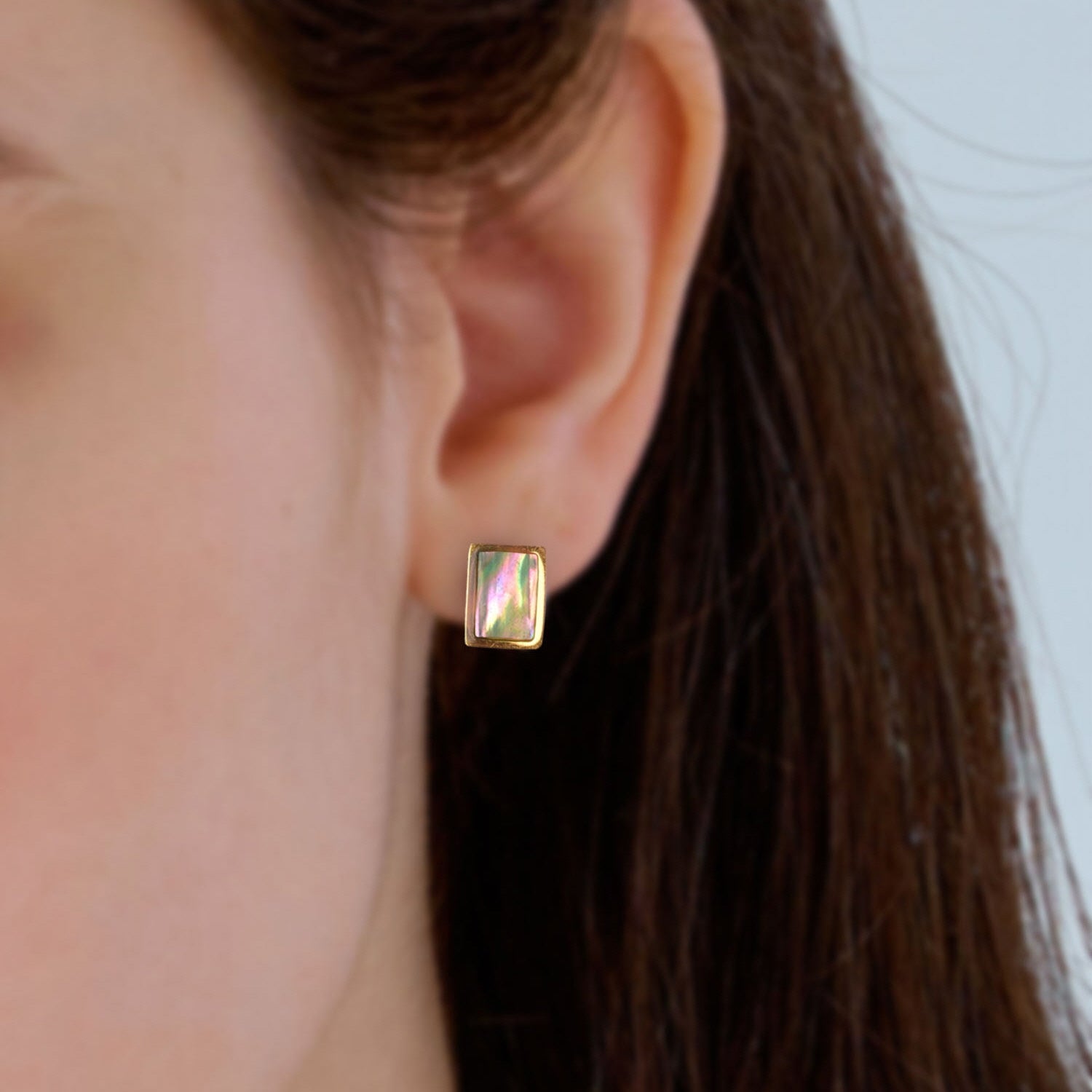 Authentic Shell Aurora Earrings