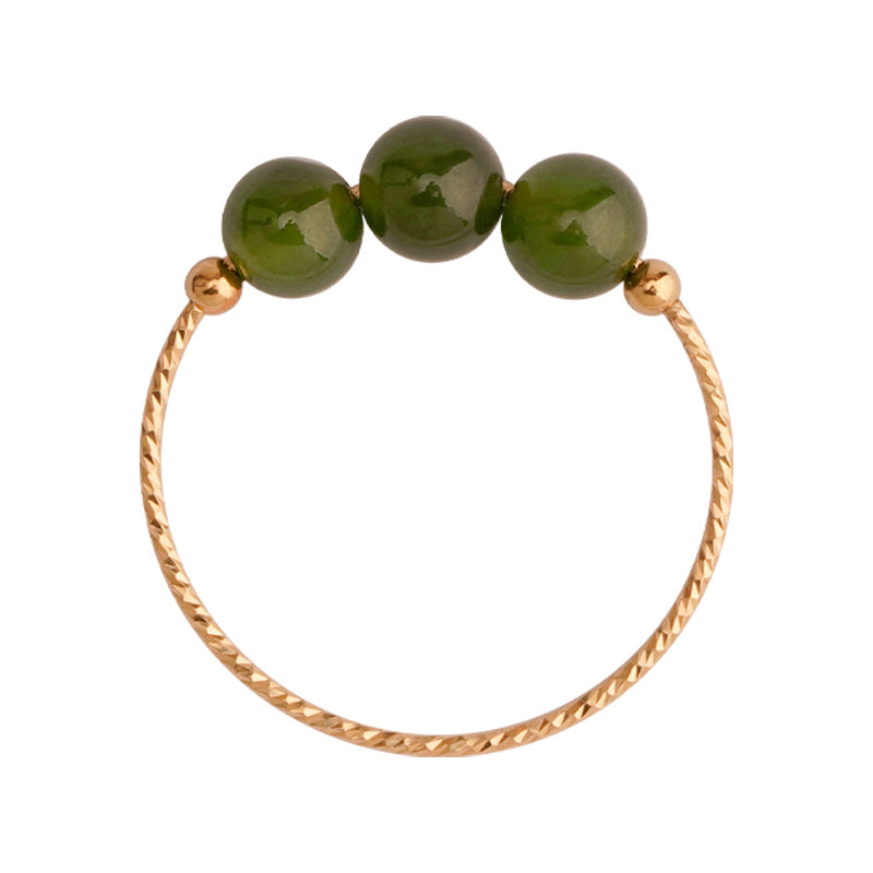 Ensemble Jade Self-Care Retro Ring