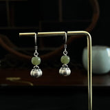 Retro Persimmon Drop Earrings