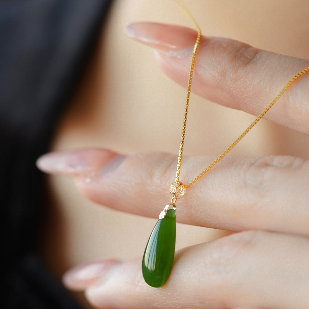 Natural Jasper Protection Necklace